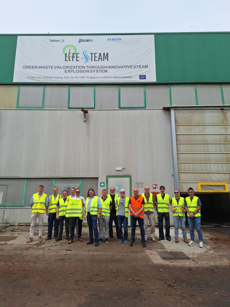 Ancora visite all'impianto LIFE STEAM!